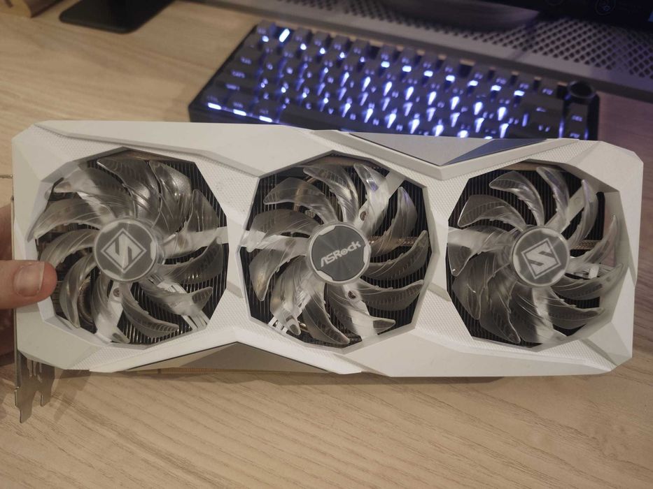 Placa Video AMD RADEON 7600 XT 16GB Steel Legend OC