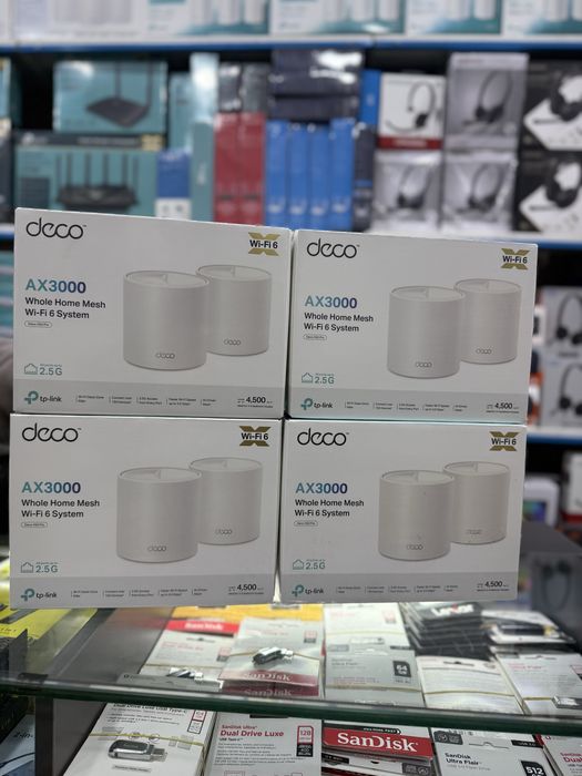 TP-Link Deco X50 Pro(2-pack) Mesh-комплект AX3000