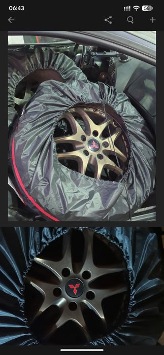 Диски с резиной R18