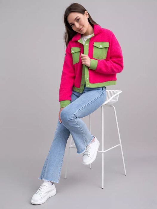 Куртка-бомбер женская 44 размер