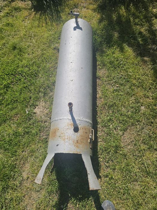 Boiler pe lemne cu focar 150 litri