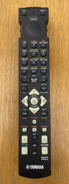 Дистанционни Yamaha за ресивъри , усилватели, системи
