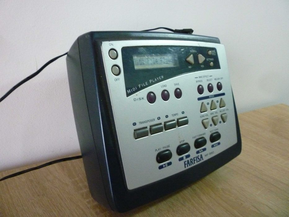 midi file player  FARFISA
