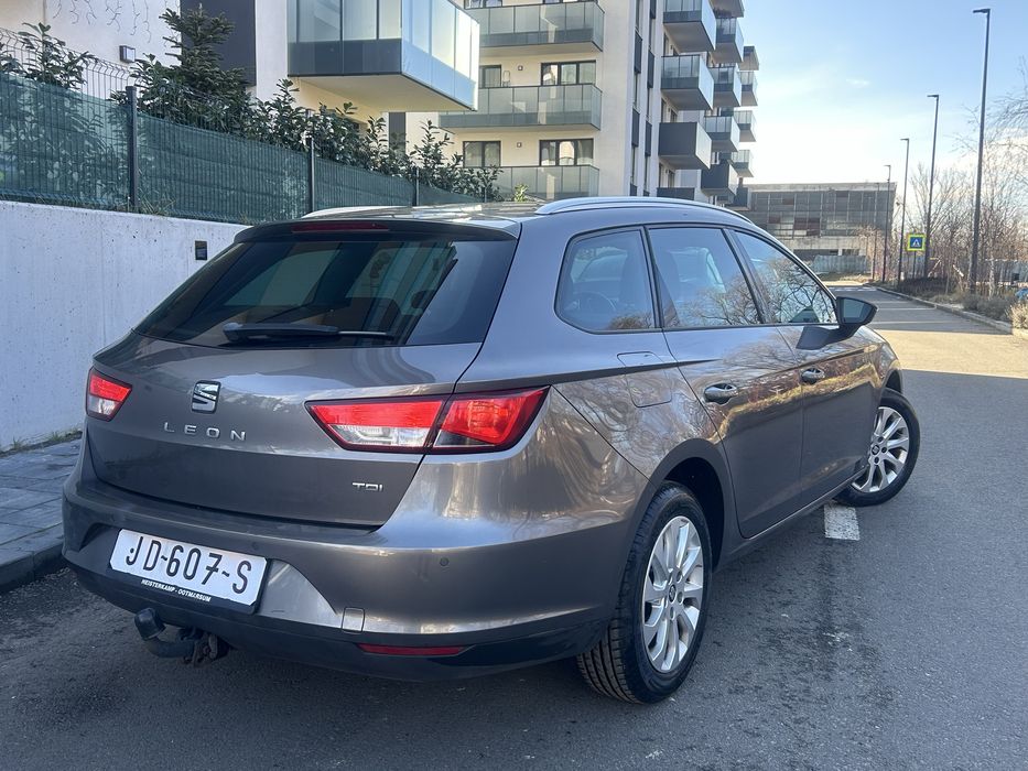 Seat Leon 1.6TDI 2015. Garantie 12luni/ Rate /Cash RAR-ul efectuat