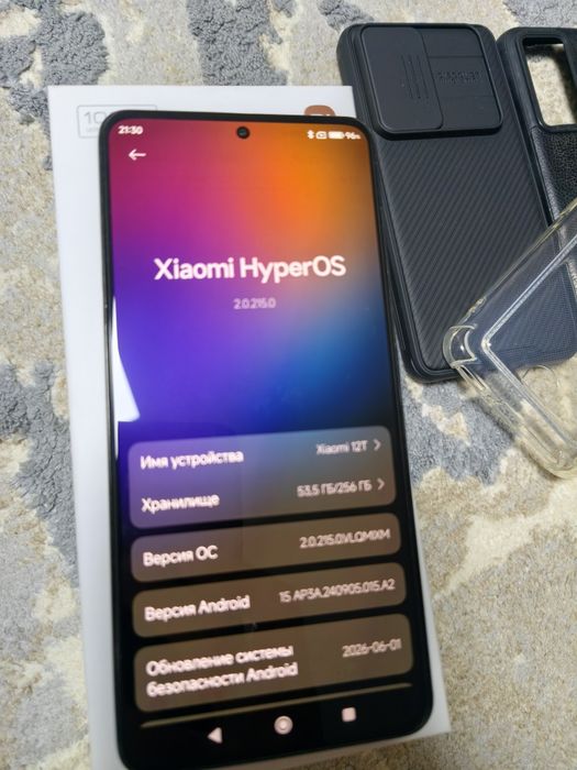 Xiaomi 12T, 8/256 Гб, 2 сим, 5G.