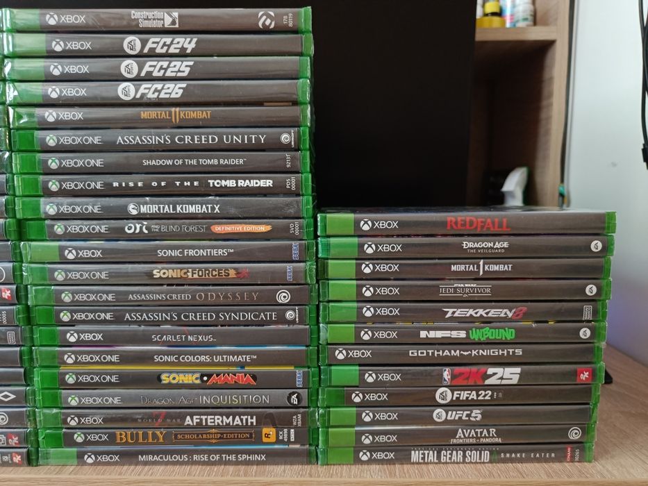 Xbox one и series x игры на дисках