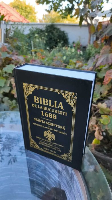 Prima biblie românească anul 1688, biblie veche.