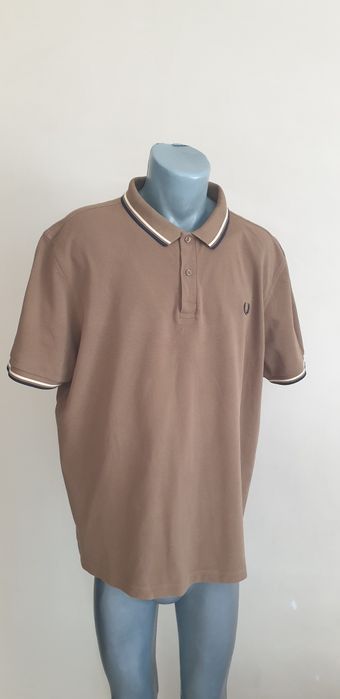 Fred Perry Pique Cotton Mens Size 2XL ОРИГИНАЛ! Мъжка Тениска!