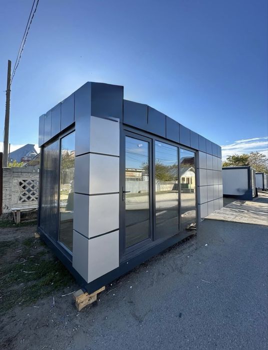 Container modular economic, perfect pentru proiecte rapide cu alubond