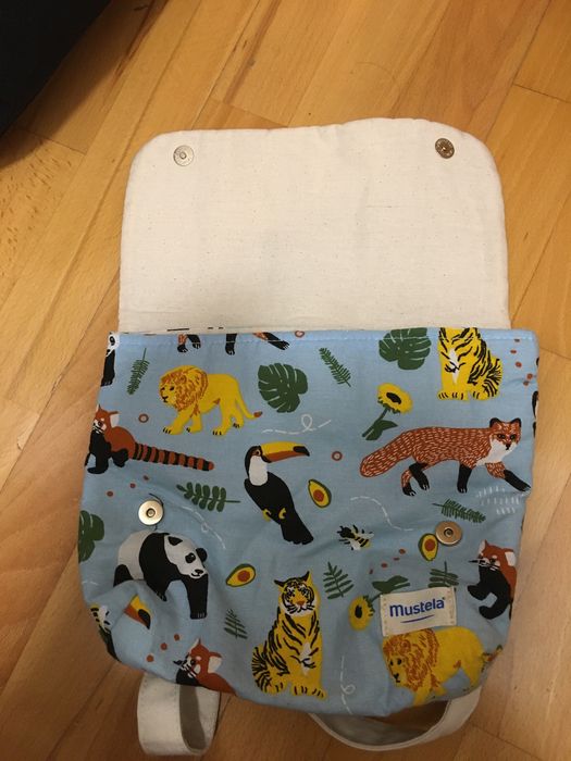 Rucsac mămica sau copil mustela nou din bumbac 100%