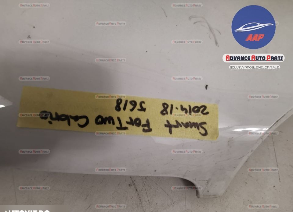 Оригинален преден капак в добро състояние Смарт Форту / Smart Fortwo О