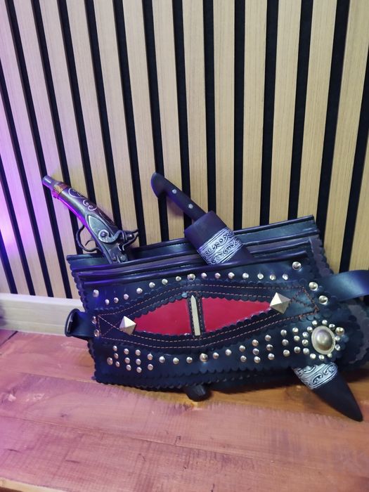 Кожен силях естествена кожа