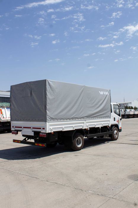 Автофургон бортовой с тентом FAW Tiger VH VUM1110   24,6м³