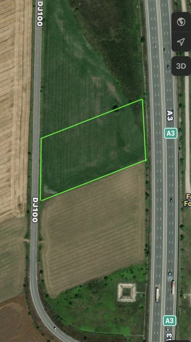 Teren intravilan, 6085 mp, Deschdere la DJ100- 52ml , Proprietar