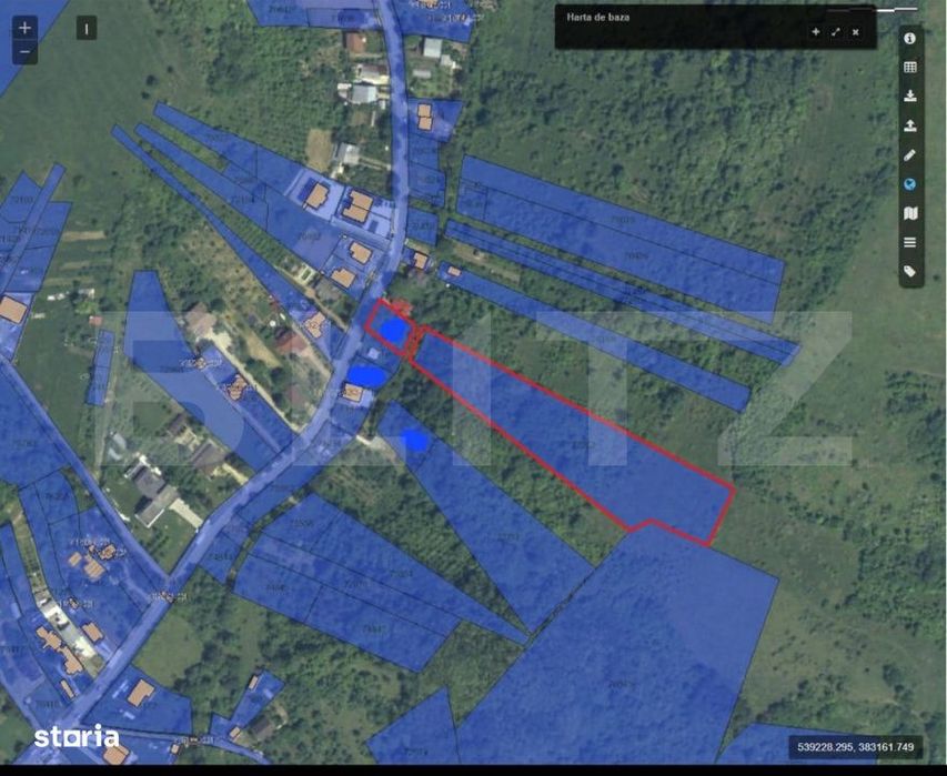 Teren 10.000 mp, potential turistic si investitional, zona Valea Voiev