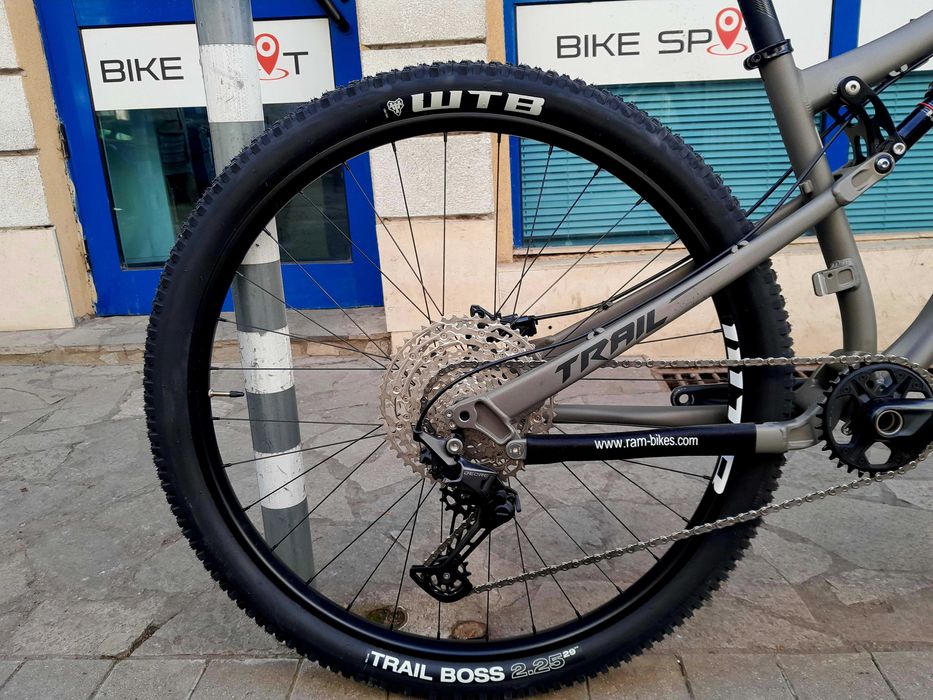 RAM Trail Deore 12sp Gray-Black 29 Bike S Трейл Велосипед Колело Байк