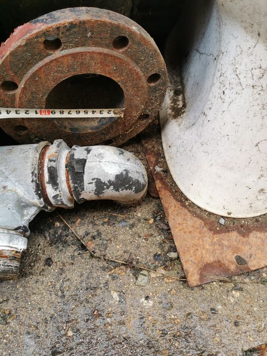 Шибърен спирателен кран с гумиран клин ф 100 mm