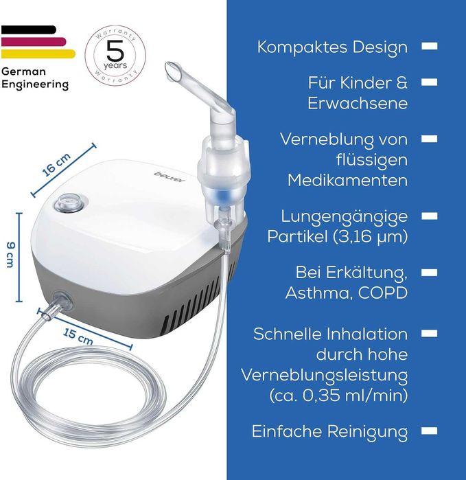 Инхалатор, Beurer IH18 Medical