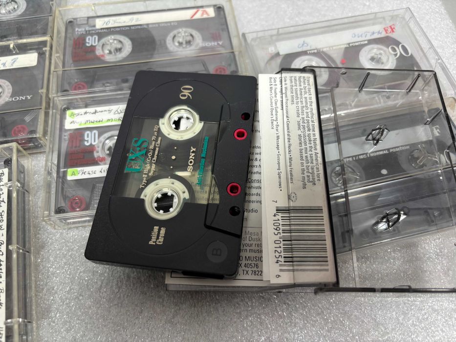 Аудио Касети: SONY 60 мин. и 90 мин. /8 броя за 12 €/