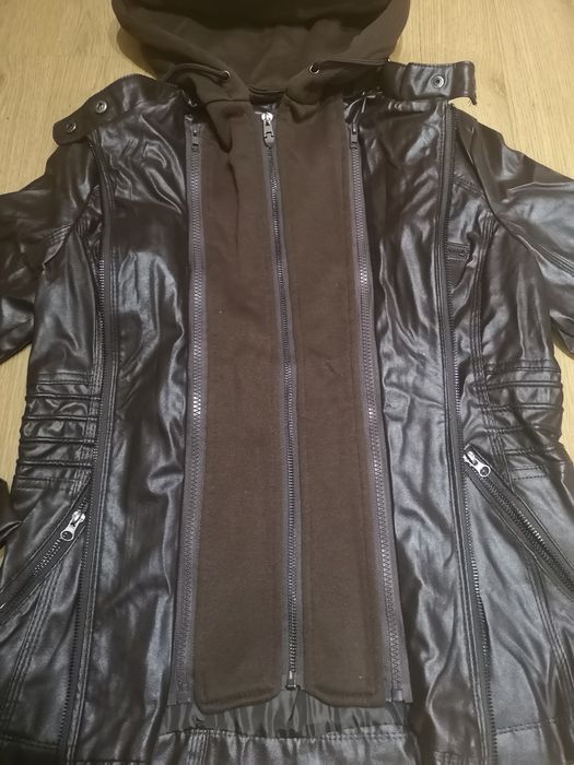 Кожено яке размер М НОВО!