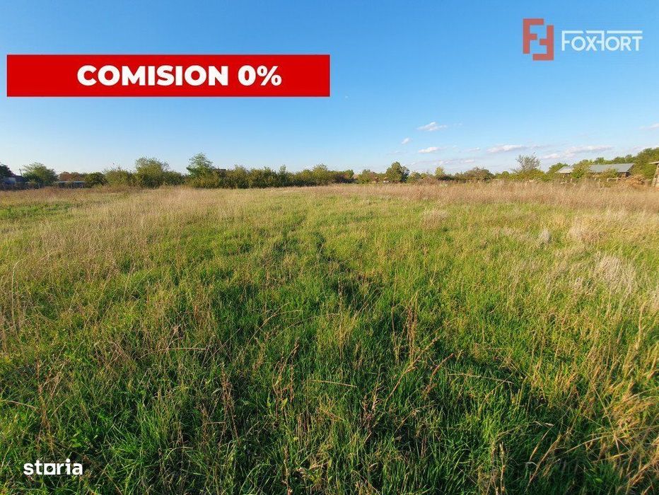 Teren intravilan de 3346 mp cu 2 fronturi - Jebel