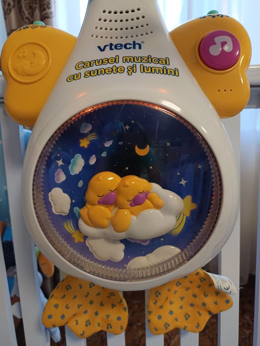 Carusel muzical cu sunete și lumini