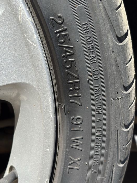 Диски Subaru BL/BP R17 с резиной