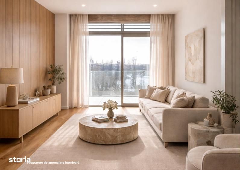 2 Camere Floreasca || Vedere Lac