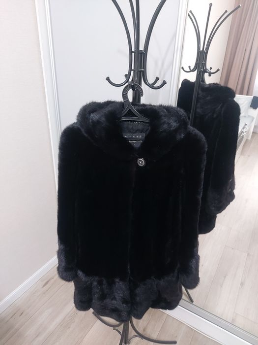 Норковая шуба бу