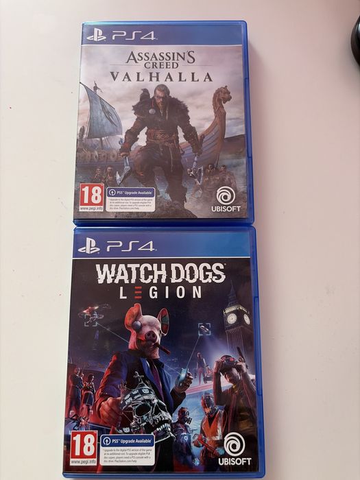 Vand Assssins Creed Valhala & Watch Dogs 3 PS4