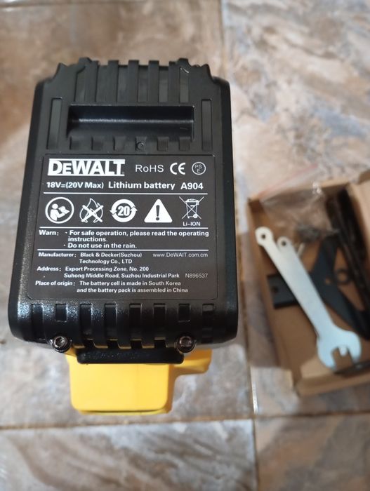 Freza conturi dewalt cu baterie de 6A