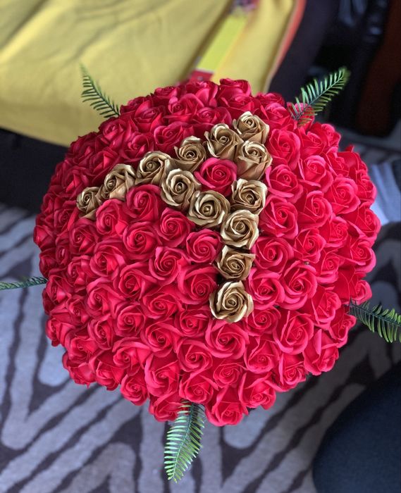 Buchet din trandafiri de sapun