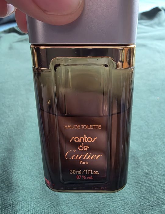 Parfum Santos De Cartier Original Vechi Vintage Eau De Toilet Cluj