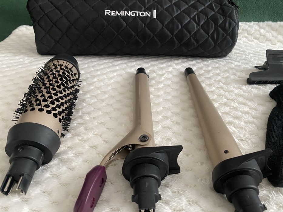 Vand ondulator cu perie Remington