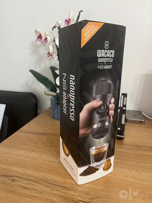 Портативная кофеварка WACACO nanopresso+NS adapter