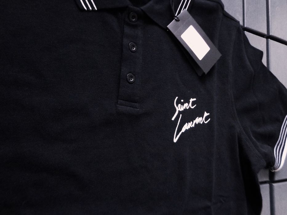 Мъжка поло тениска SAINT LAURENT PARIS