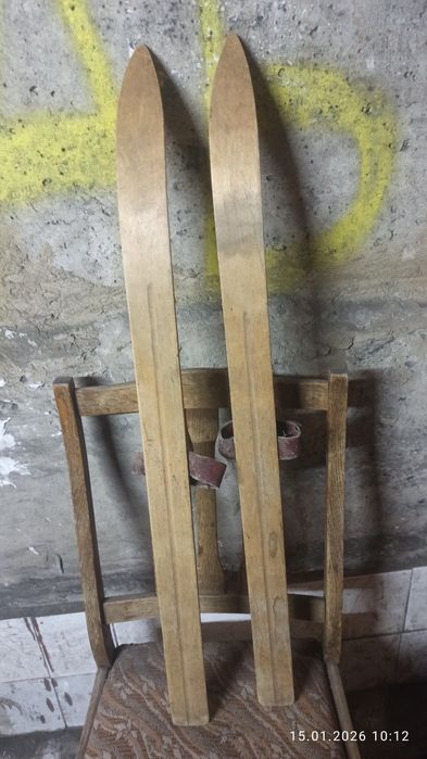 Детский лыжы малыш