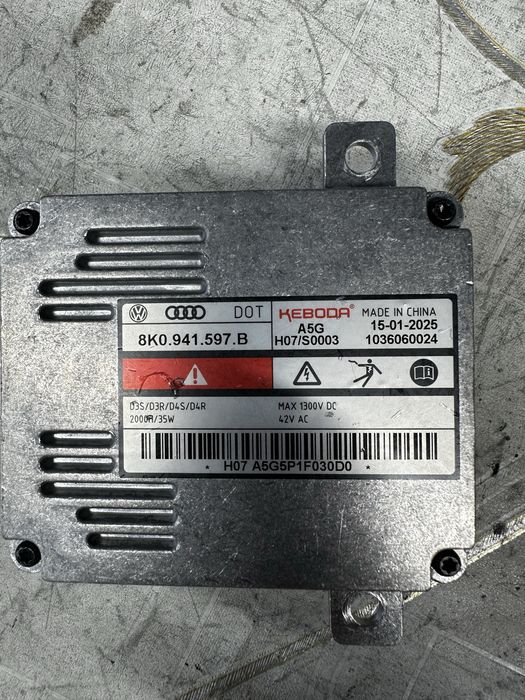 Calculatir far skoda vw seat audi .cod:8K0941597.B.