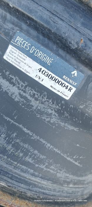 Jante tablă Renault