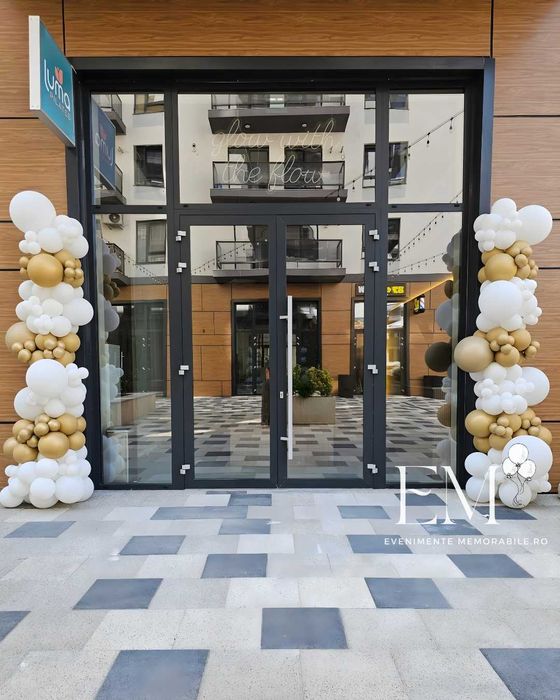 Decor Arcada BALOANE Deschidere Magazin, aniversare si promotii