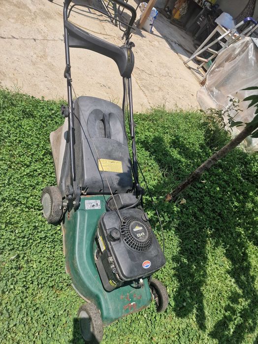 Masina de tuns iarba gazon GCP ITALY benzina BRIGGS 4CP Tractiune+COS