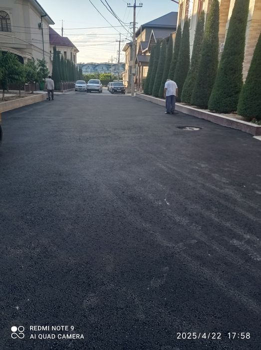 Asfaltlash xizmati asfalt qilish xizmati asfalt