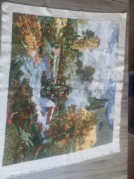 Ушити гоблени , качествени конци и материали