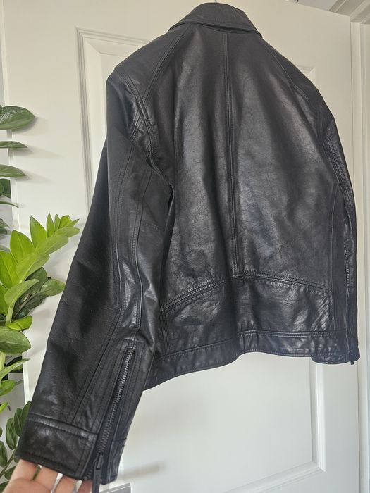 Jacheta geaca piele Calvin Klein barbati M