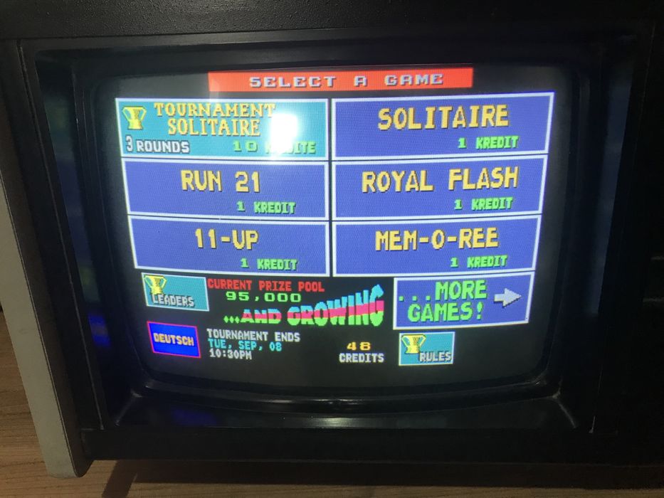 Joc vechi de noroc anii 90 arcade, slot, păcănele Tournament Megatouch