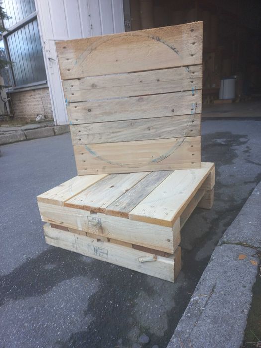 дървени палети 60х60см