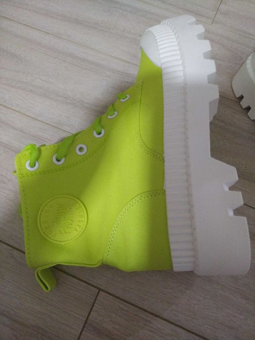 Tenisi dama, noi, de culoare verde, marime 36