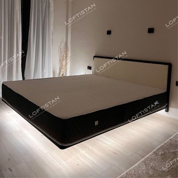 Парящая кровать ЛоФТ стиль, Loft krovat, Metall крават, Темир karovat