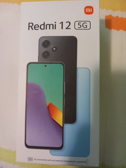 Vand telefon Redmi 12 5G,128 GB  nou (este in tipla,nu a fost folasit