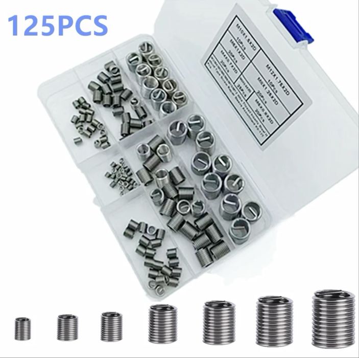 Ввертыш, резьбовая вставка 125шт